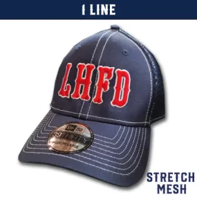 1 Line Custom Hat - New Era Stretch