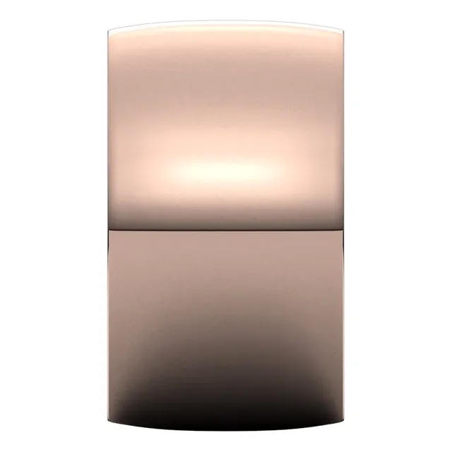 10K Rose Gold Domed Light Comfort Fit Wedding Band, 12 mm Wide