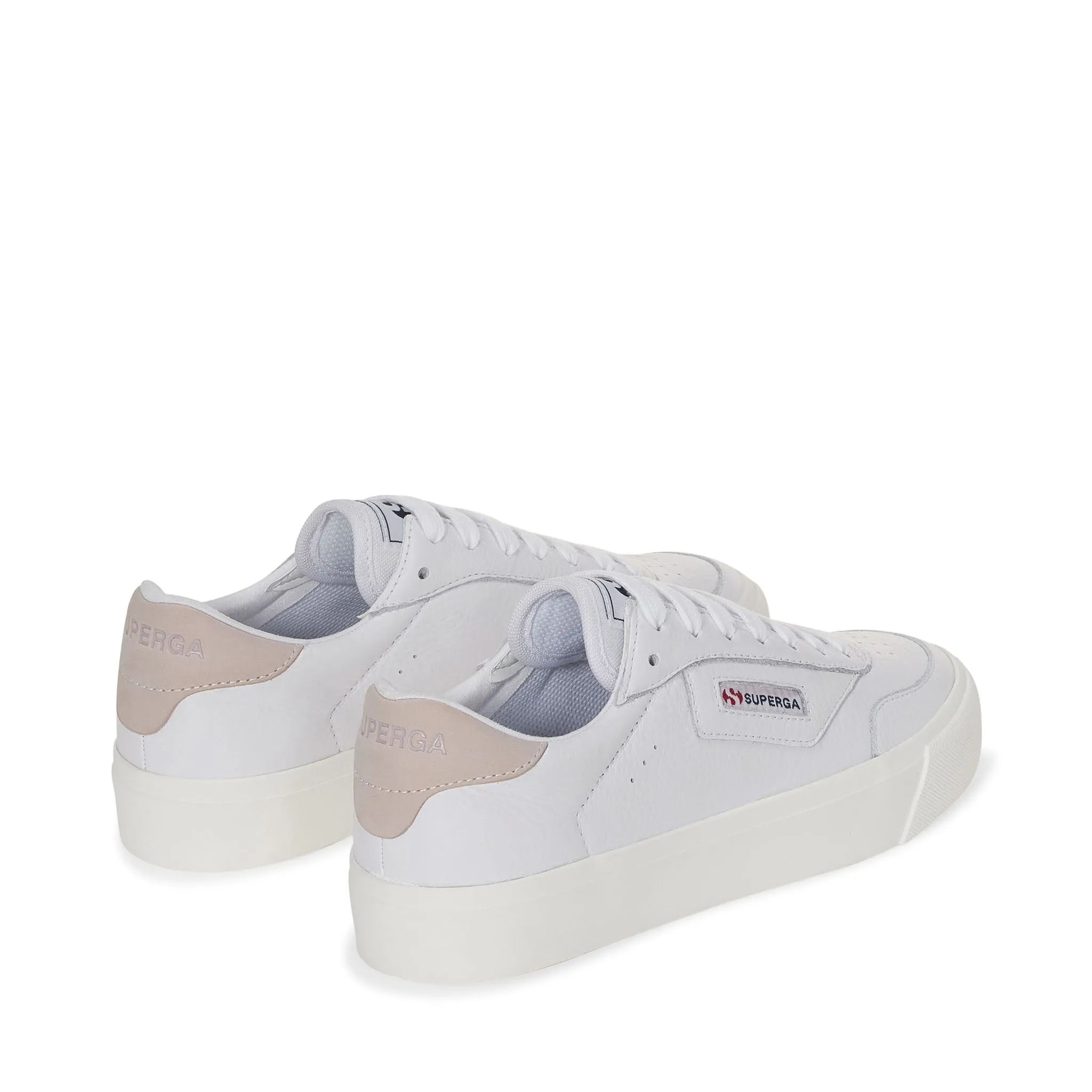 3843 Court Sneakers - White Violet Hushed Avorio
