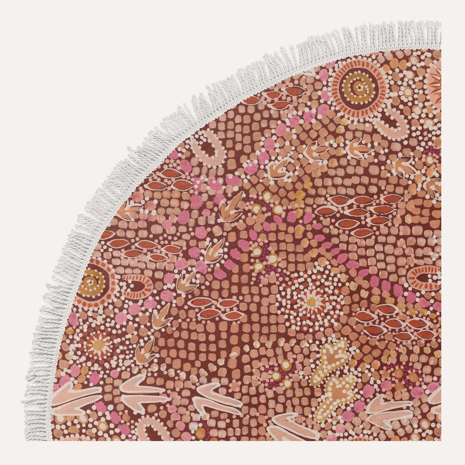Aboriginal Art Beach Towel Kalkatungu (2)