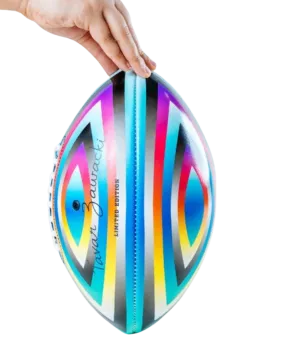 Above Wynwood x Wilson SBLIV Football Sports Ball Art Object by Fluke