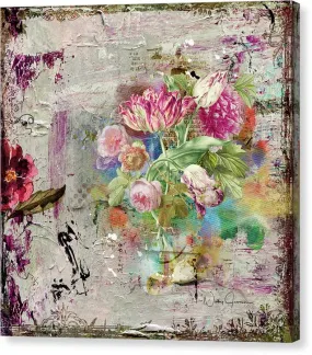 Abstract Florals - Canvas Print