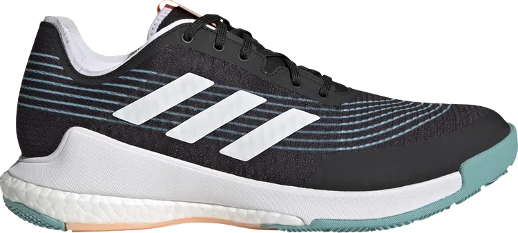 Adidas Crazyflight 'Black White' sneakers, black