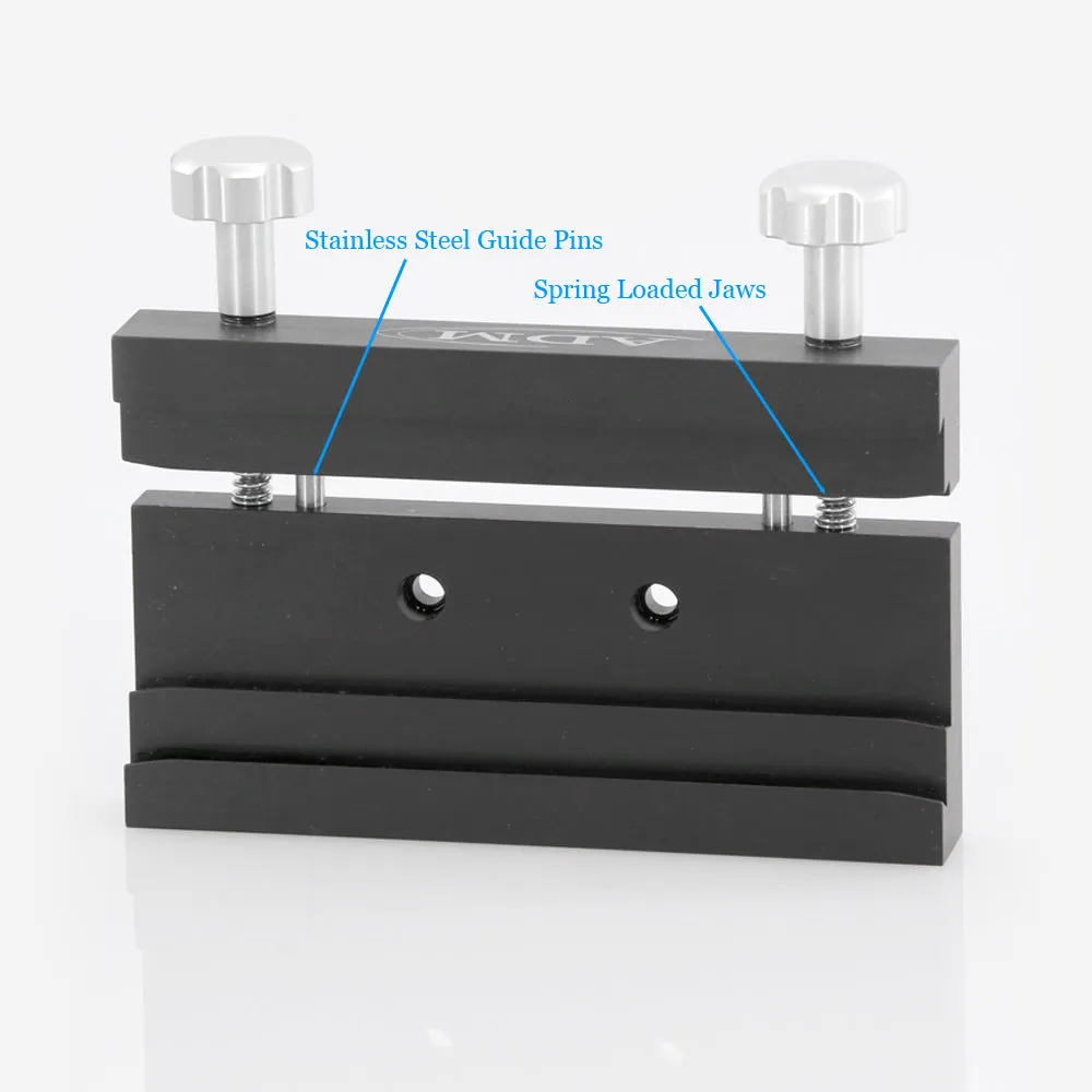 ADM Accessories DUAL-HEQ5- DUAL Series Saddle.  Fits SkyWatcher HEQ5/ Orion Sirius Mounts