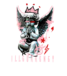 Air Jordan 3 Wings White T-Shirt (Graffiti Angel)| illcurrency