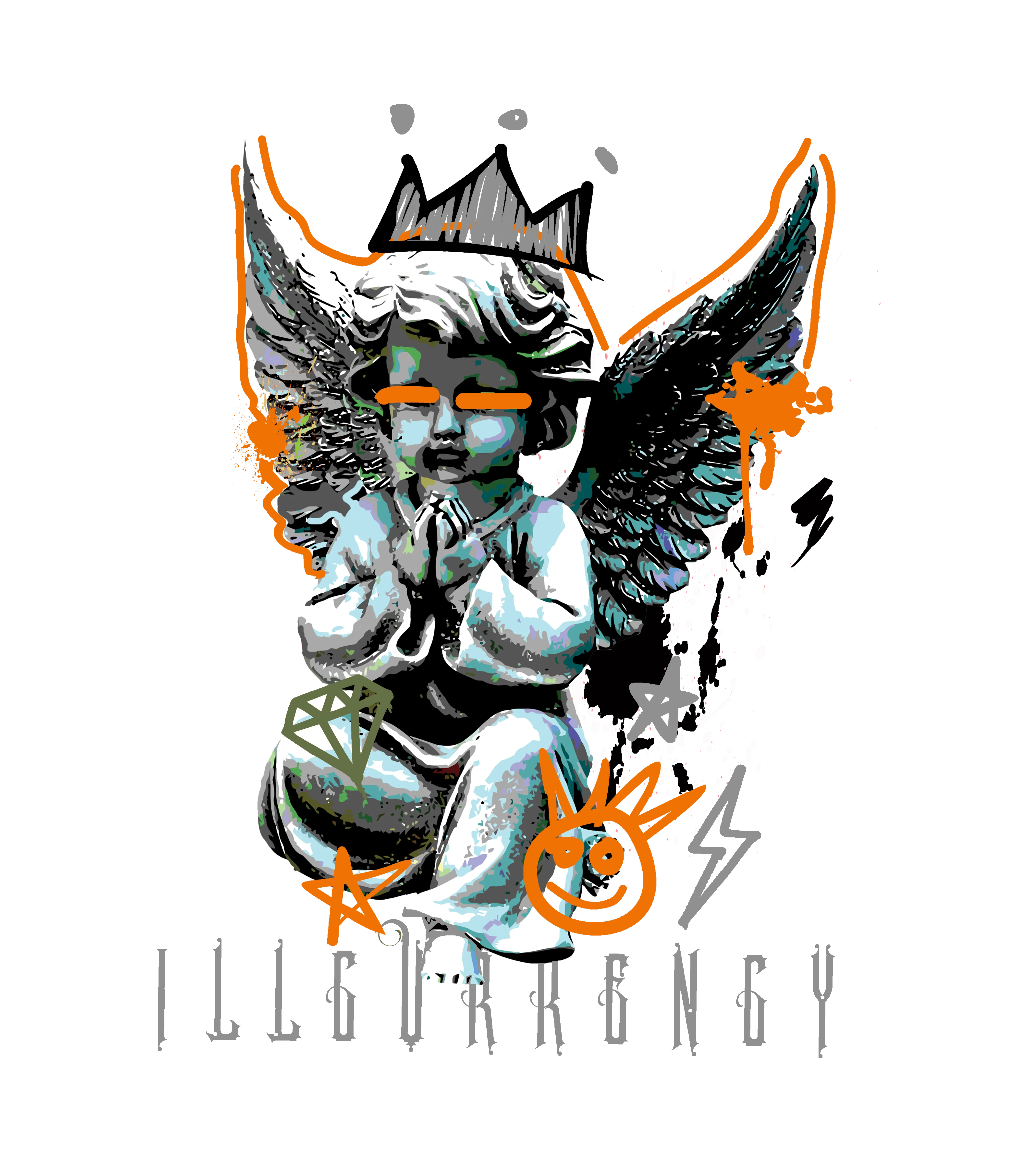 Air Jordan 5 “Olive” | illcurrency Military Green T-Shirt (Graffiti Angel)