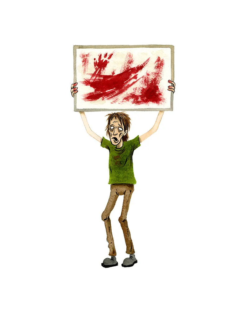 Alex Pardee - "Andy (Dawn of the Dead)"