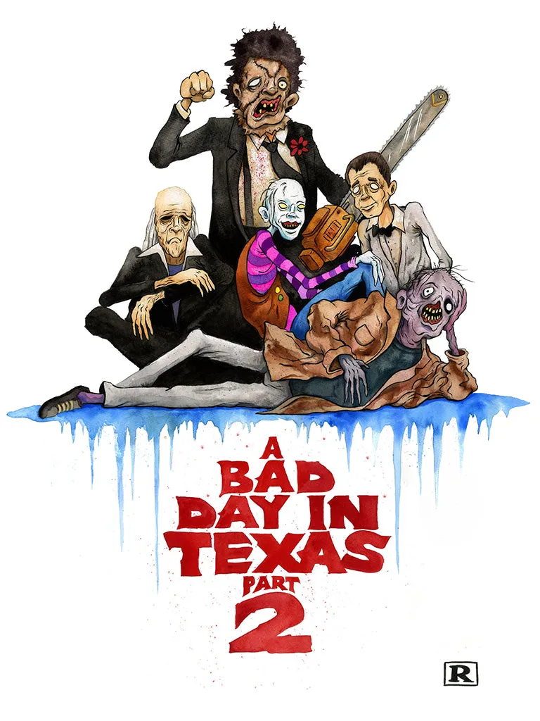 Alex Pardee - "Bad Day in Texas 2"