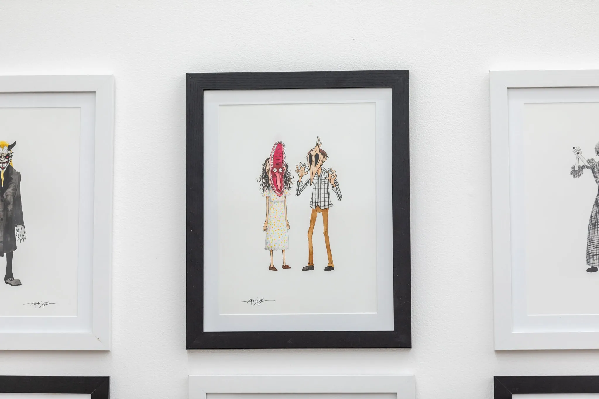Alex Pardee - "Barbara and Adam (Beetlejuice)"