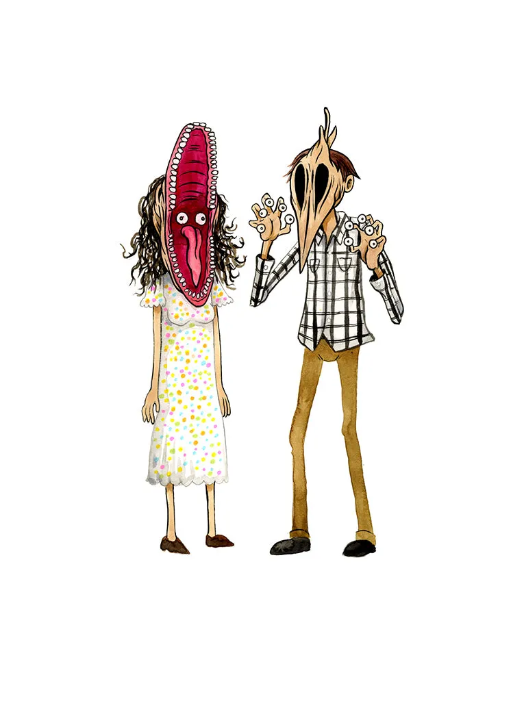 Alex Pardee - "Barbara and Adam (Beetlejuice)"