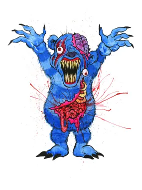 Alex Pardee - "Boogaloo Blue (Mr. Crocket)"