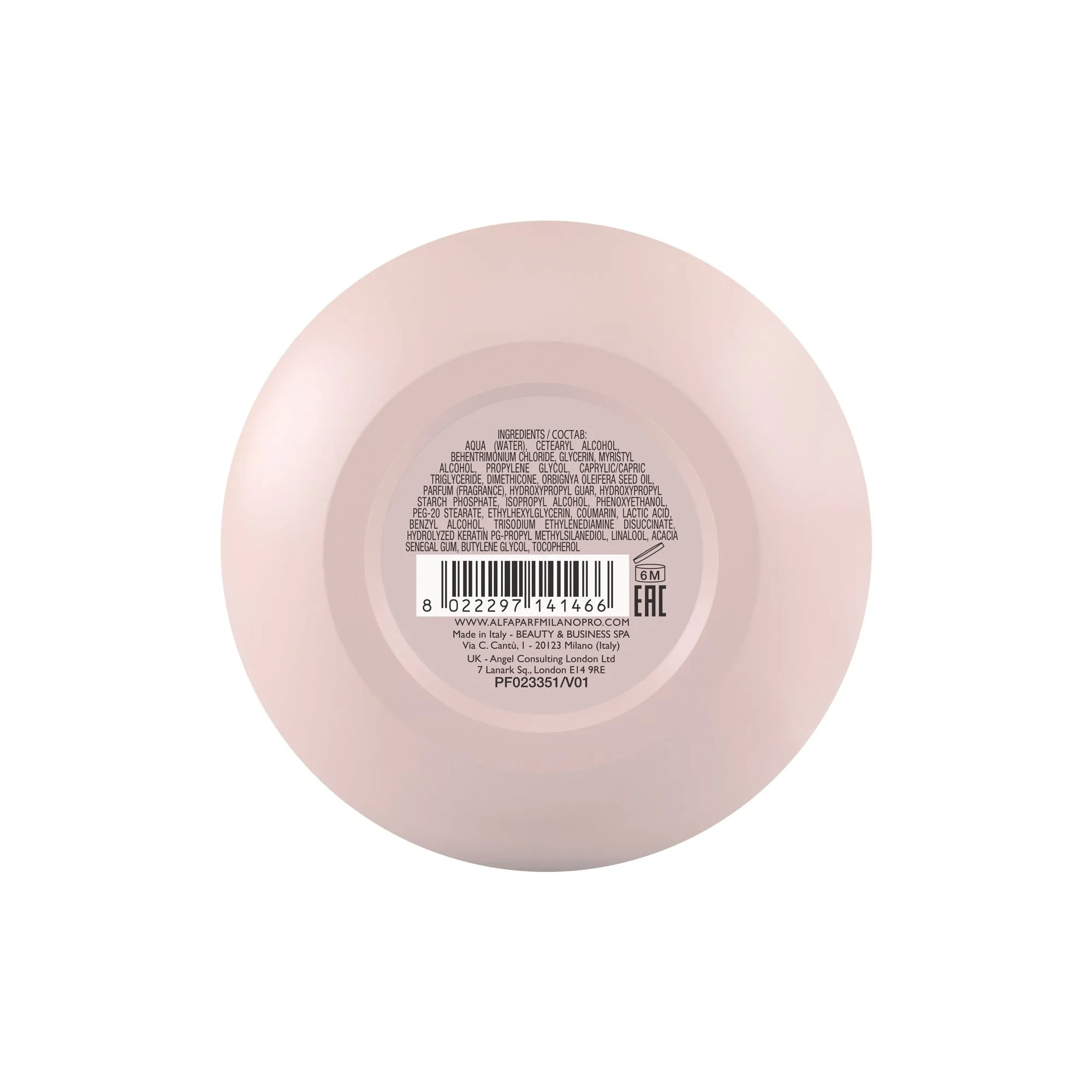 Alfaparf Milano Keratin Therapy Lisse Design Rehydrating Mask 200ml