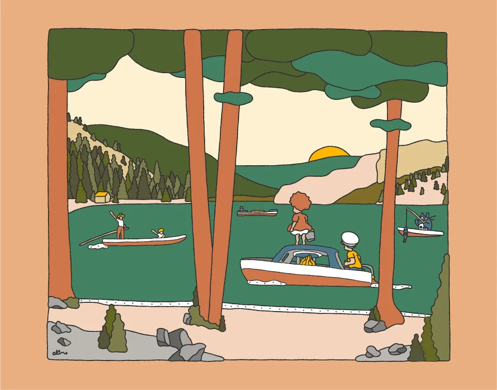 Alimo - "Untitled Imagination" Print