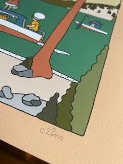 Alimo - "Untitled Imagination" Print