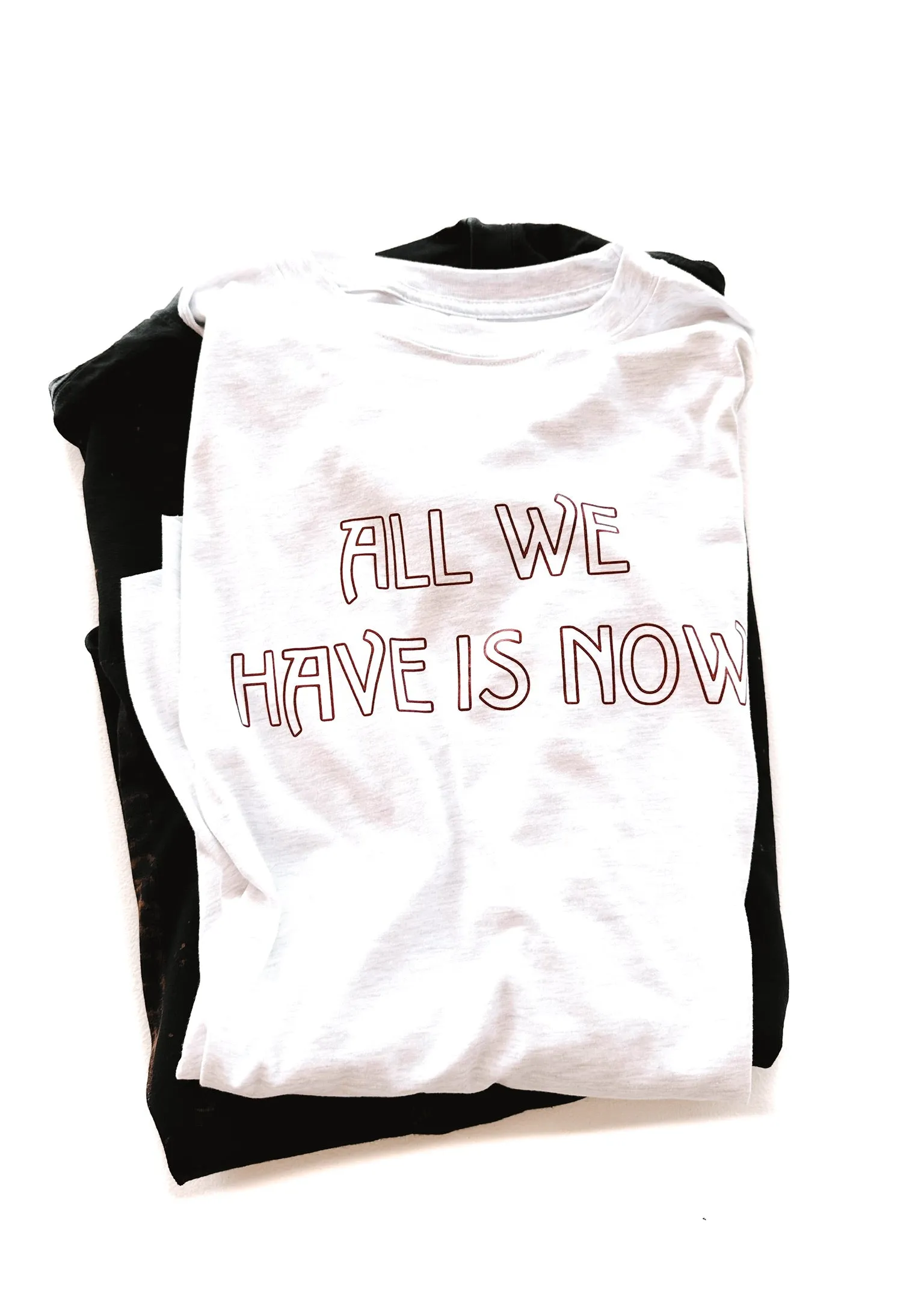 ALL WE HAVE IS NOW SIDE SLIT TEE