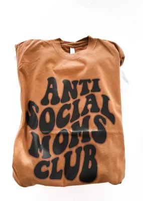 ANTISOCIAL MOMS CLUB SIDE SLIT TEE
