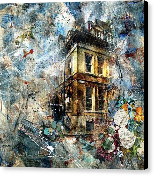 Architechtural Garden - Gloriana-2 - Canvas Print