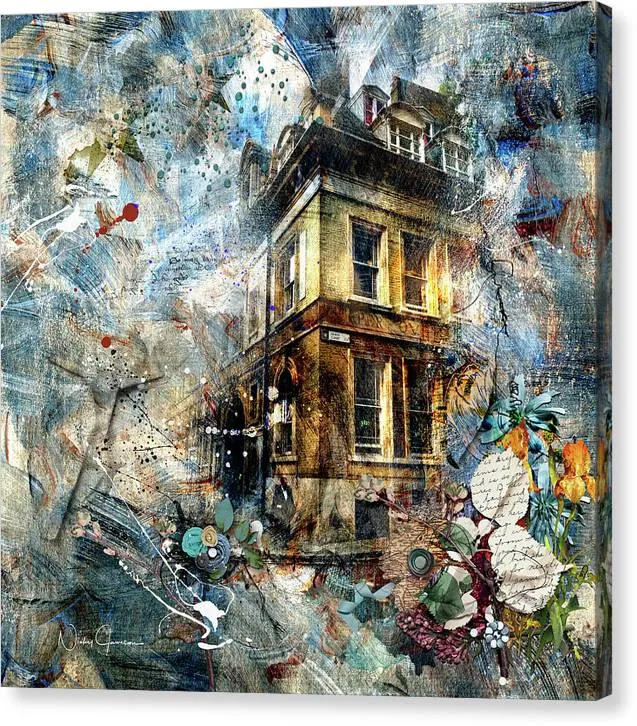 Architechtural Garden - Gloriana-2 - Canvas Print
