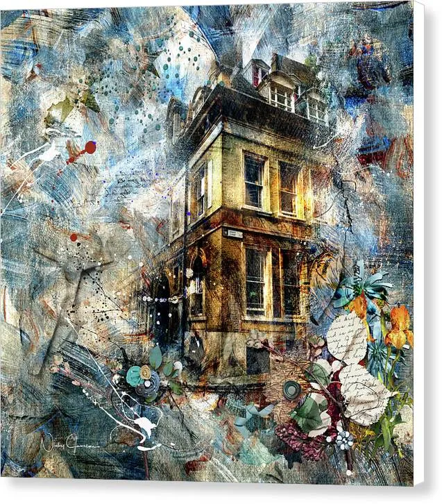 Architechtural Garden - Gloriana-2 - Canvas Print