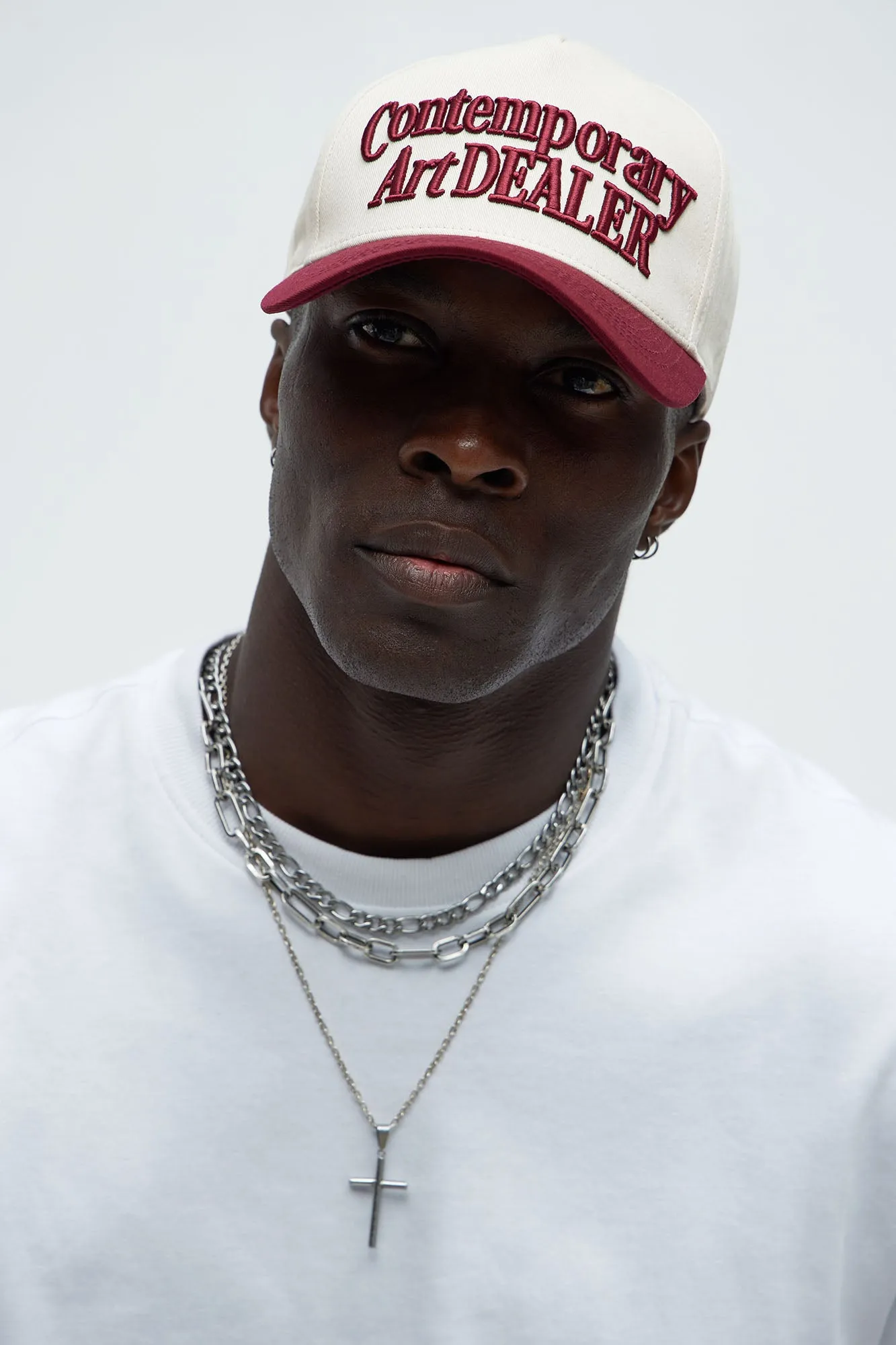 Art Dealer Snapback Hat - Stone/Combo