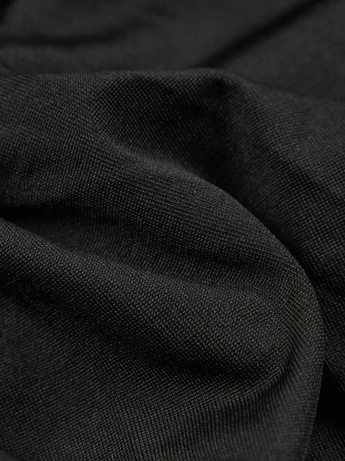 ASOBIO Hollow A-Line Knit Midi Skirt