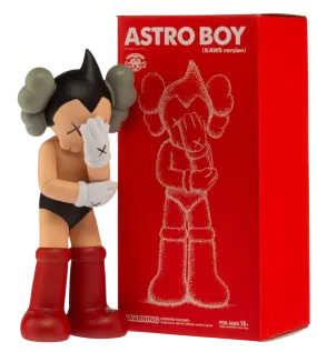 Astro Boy Red Original 1st Edition Art Toy by Kaws- Brian Donnelly