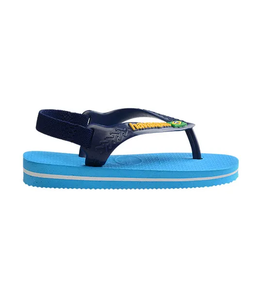 Baby Brasil Logo - Turquoise/Navy