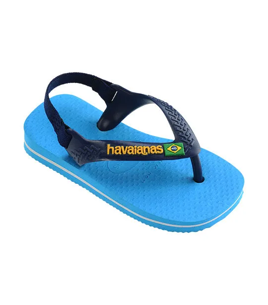 Baby Brasil Logo - Turquoise/Navy