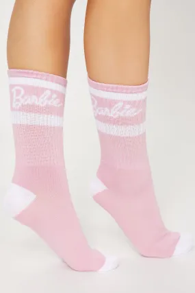 Barbie Living The Dream Socks  - Pink