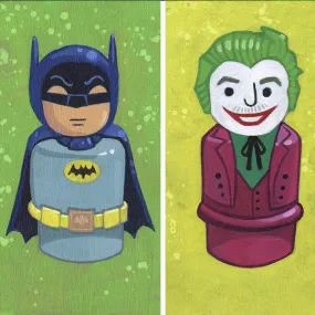 Batman & Joker Original Art