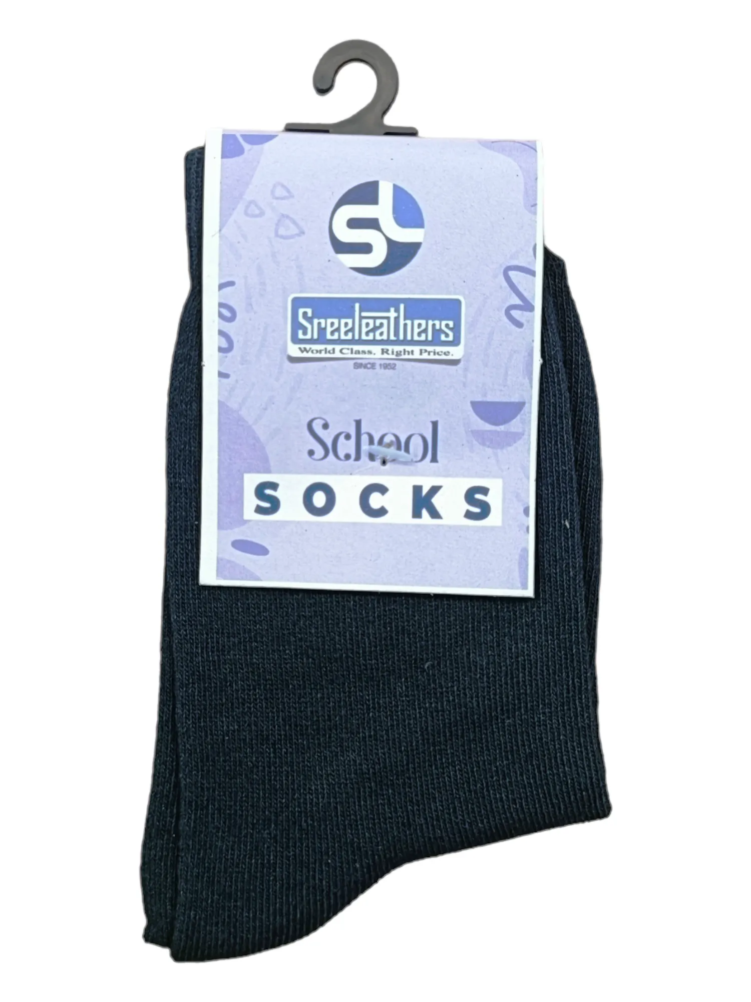 Black School socks 999012 (2 Size)