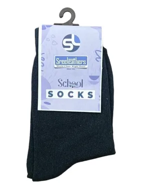 Black School socks 999012 (2 Size)