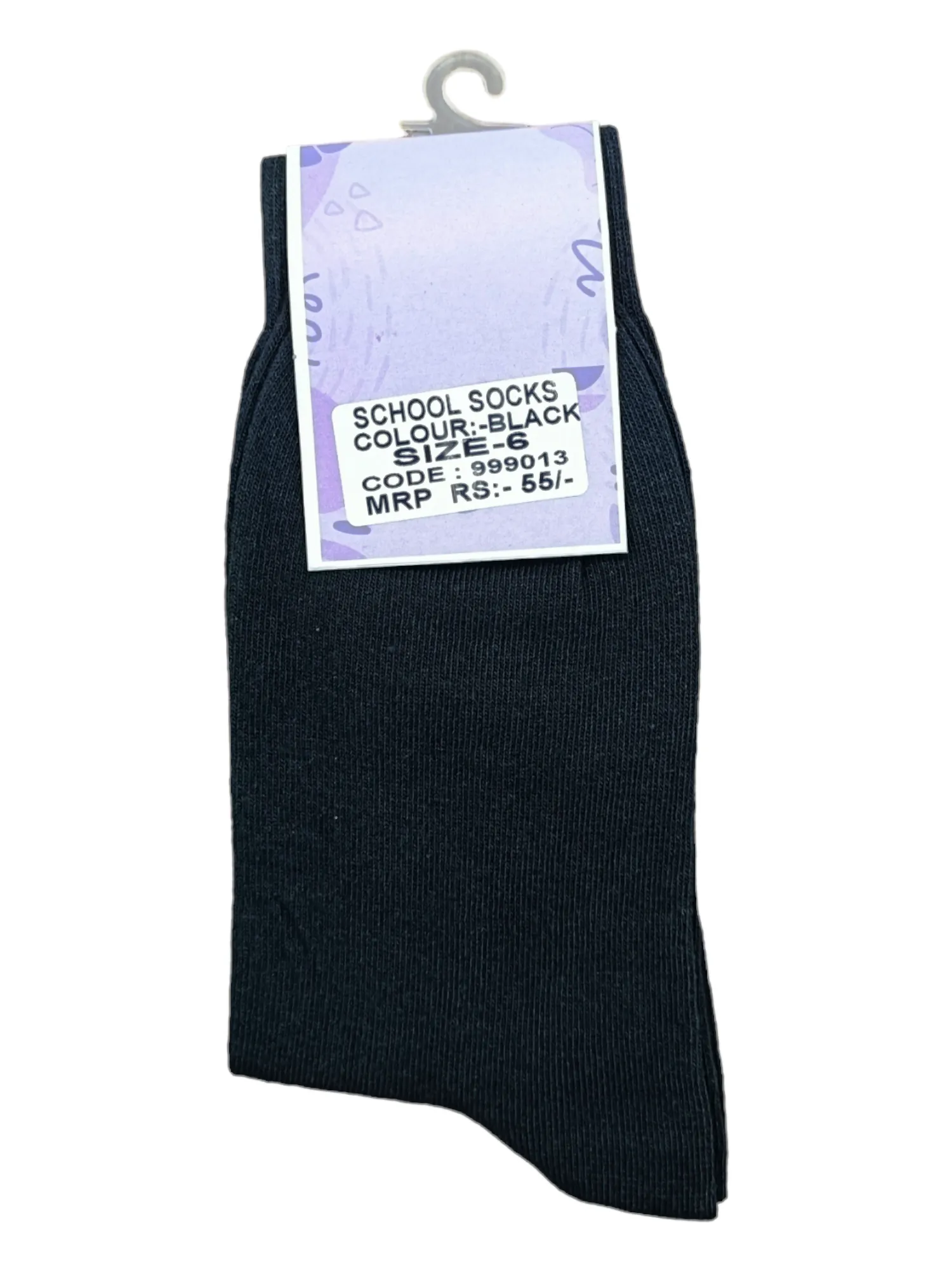 Black School socks 999013 (6 Size)