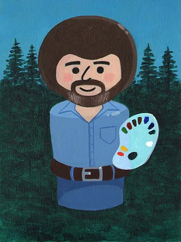 Bob Ross Original Art