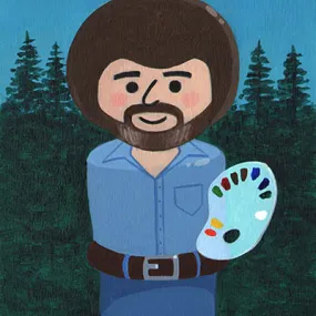 Bob Ross Original Art