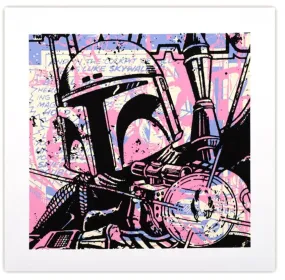 Boba Fett Standard Archival Pigment Print by Marly Mcfly