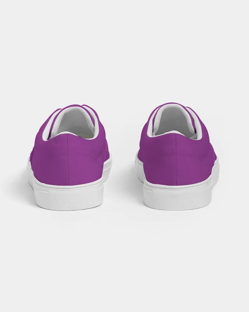 Bright Purple Men's Canvas Sneakers | Men's | Bright Pure Purple | C50M100Y0K0