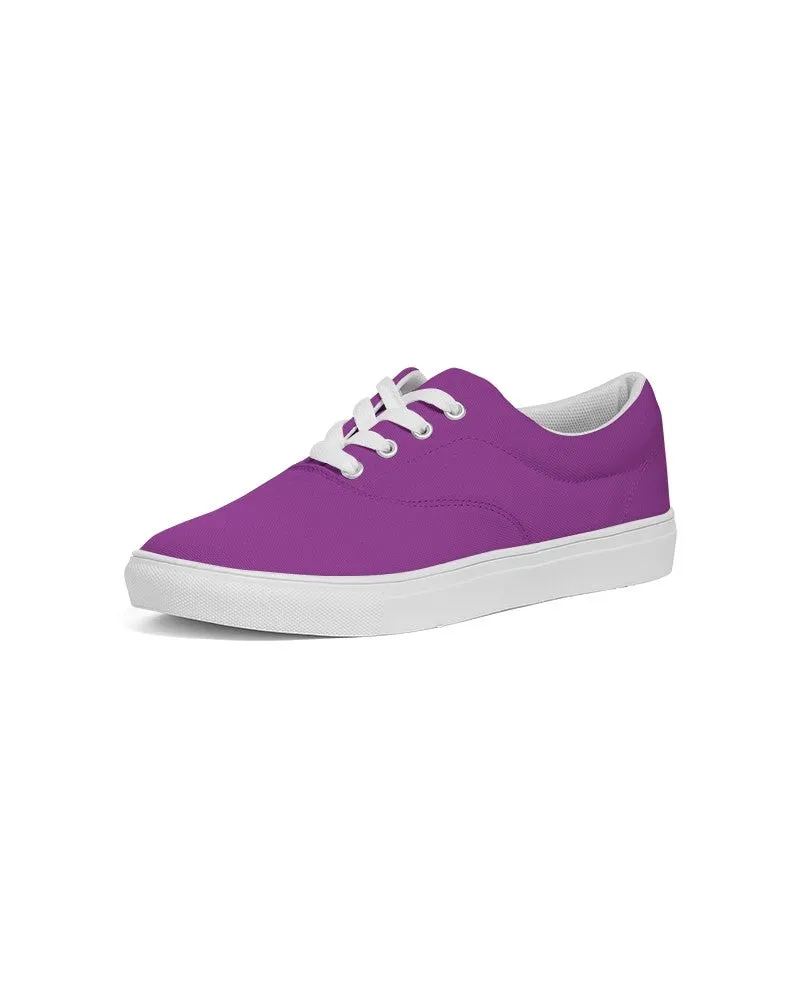 Bright Purple Men's Canvas Sneakers | Men's | Bright Pure Purple | C50M100Y0K0