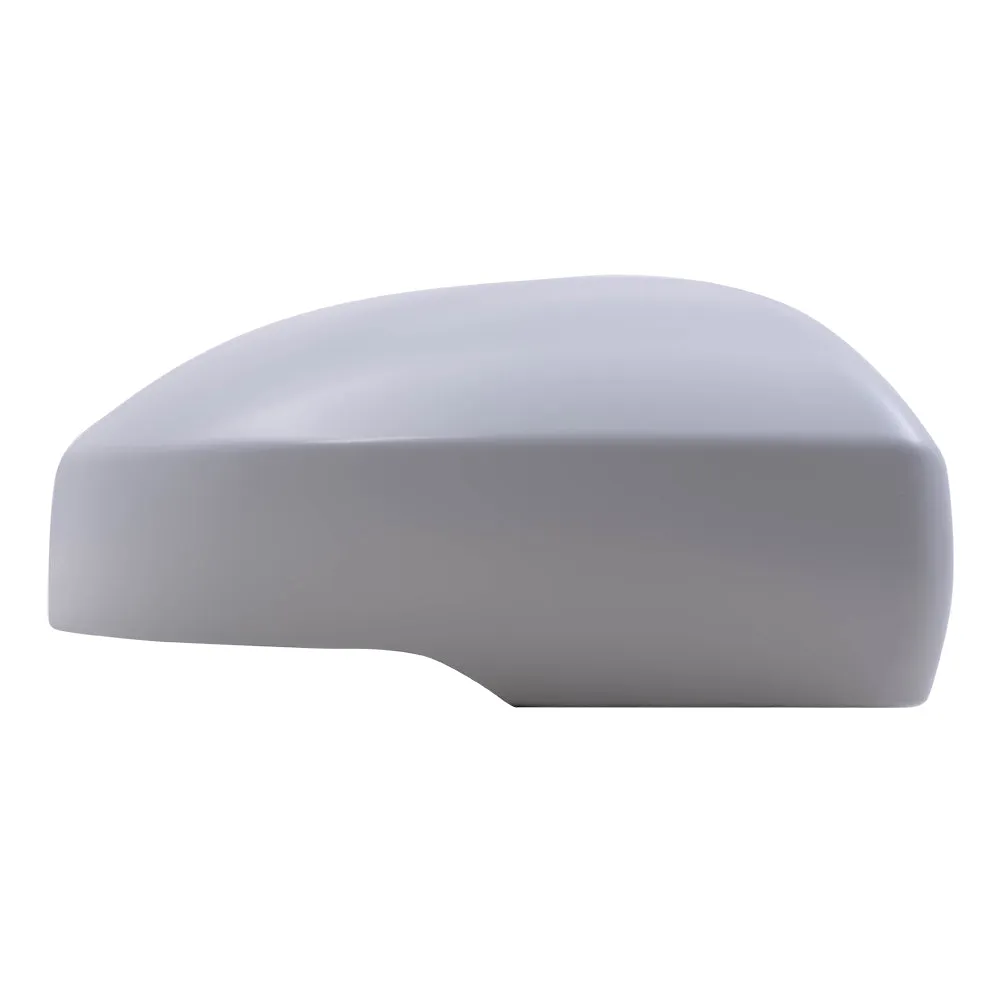 Brock Aftermarket Replacement Driver Left and Passenger Right Door Mirror Cover Paint To Match Gray Set Compatible With 2013-2021 Land Rover Range Rover