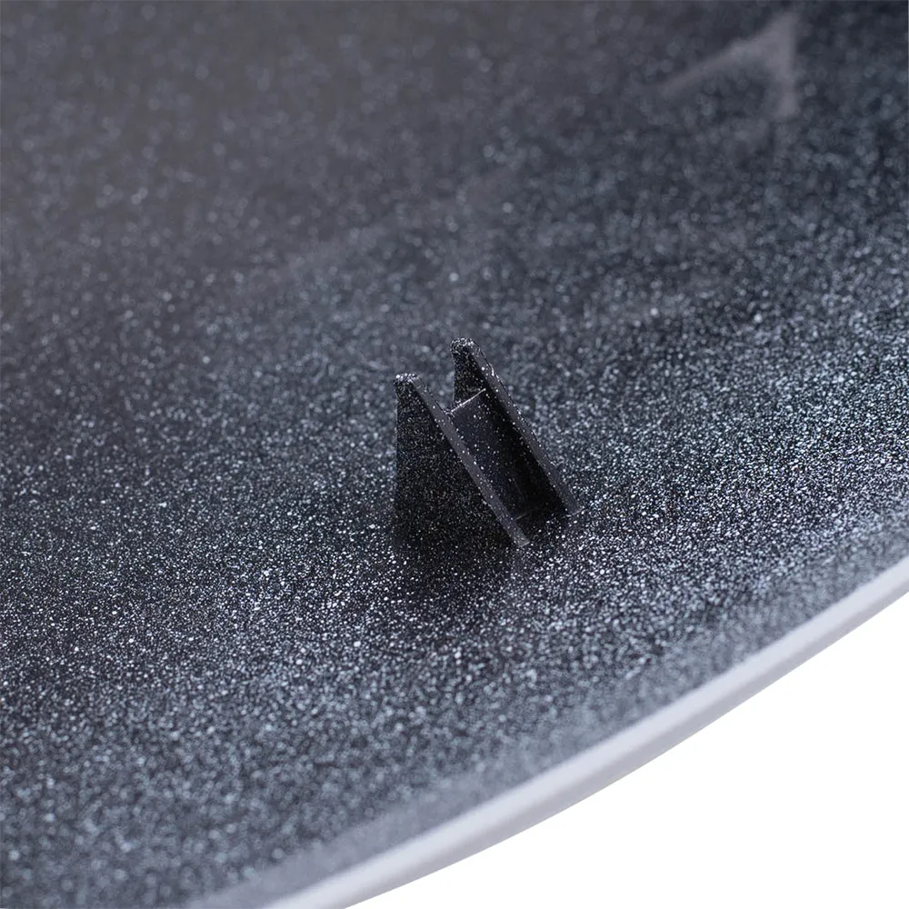 Brock Aftermarket Replacement Driver Left and Passenger Right Door Mirror Cover Paint To Match Gray Set Compatible With 2013-2021 Land Rover Range Rover