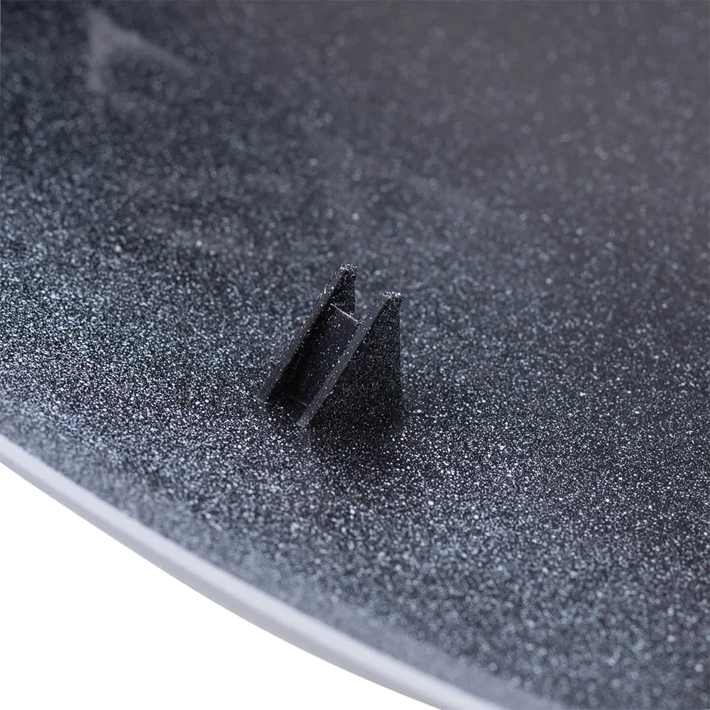 Brock Aftermarket Replacement Driver Left Door Mirror Cover Paint To Match Gray Compatible With 2013-2021 Land Rover Range Rover