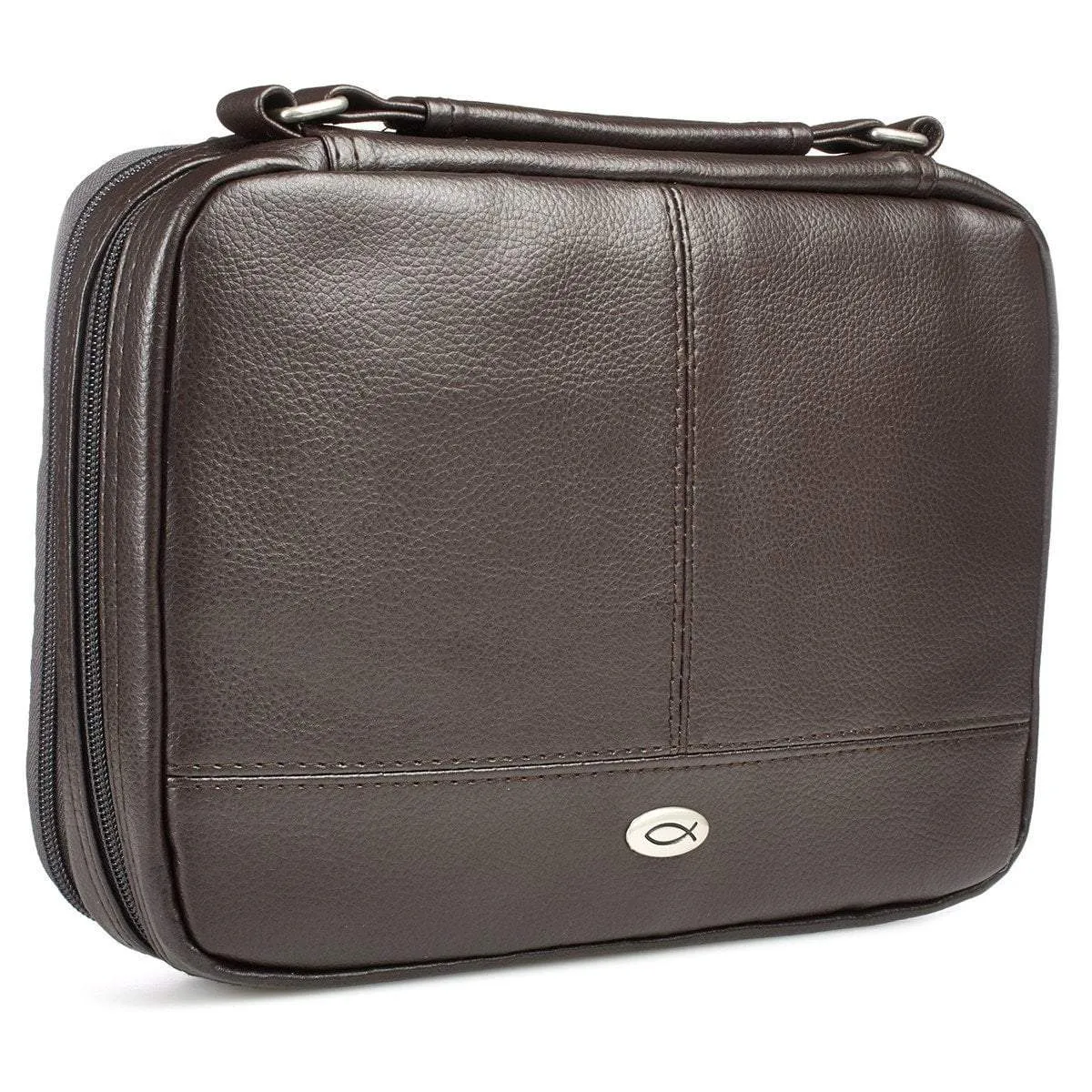 Brown Two-Fold Bible Cover Organizer