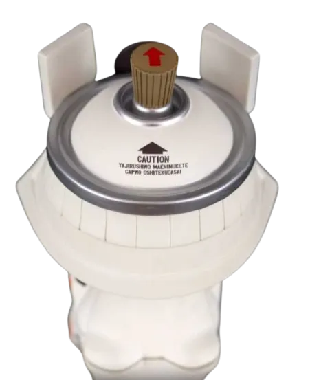 Canbot76- Phantom White Canbot Canz Art Toy by Dragon76 x Czee13