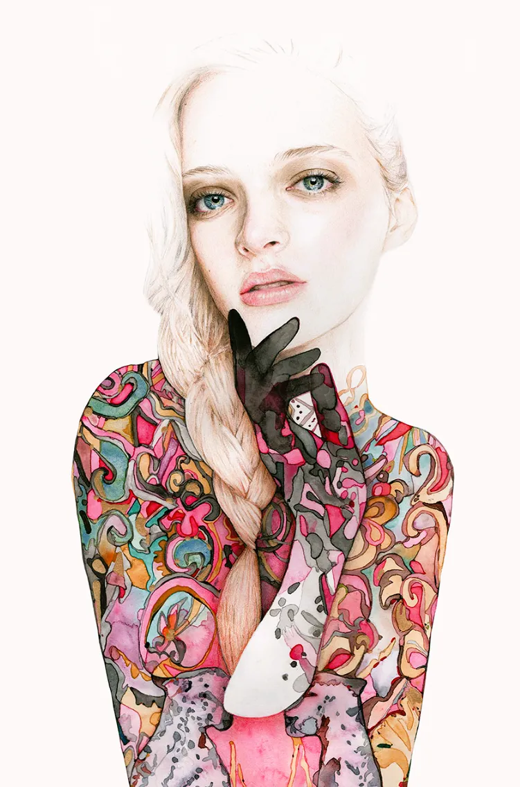 Candy Giclee Print by Bec Winnel