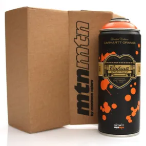 Carhartt Orange Spray Paint Can Artwork by Montana MTN