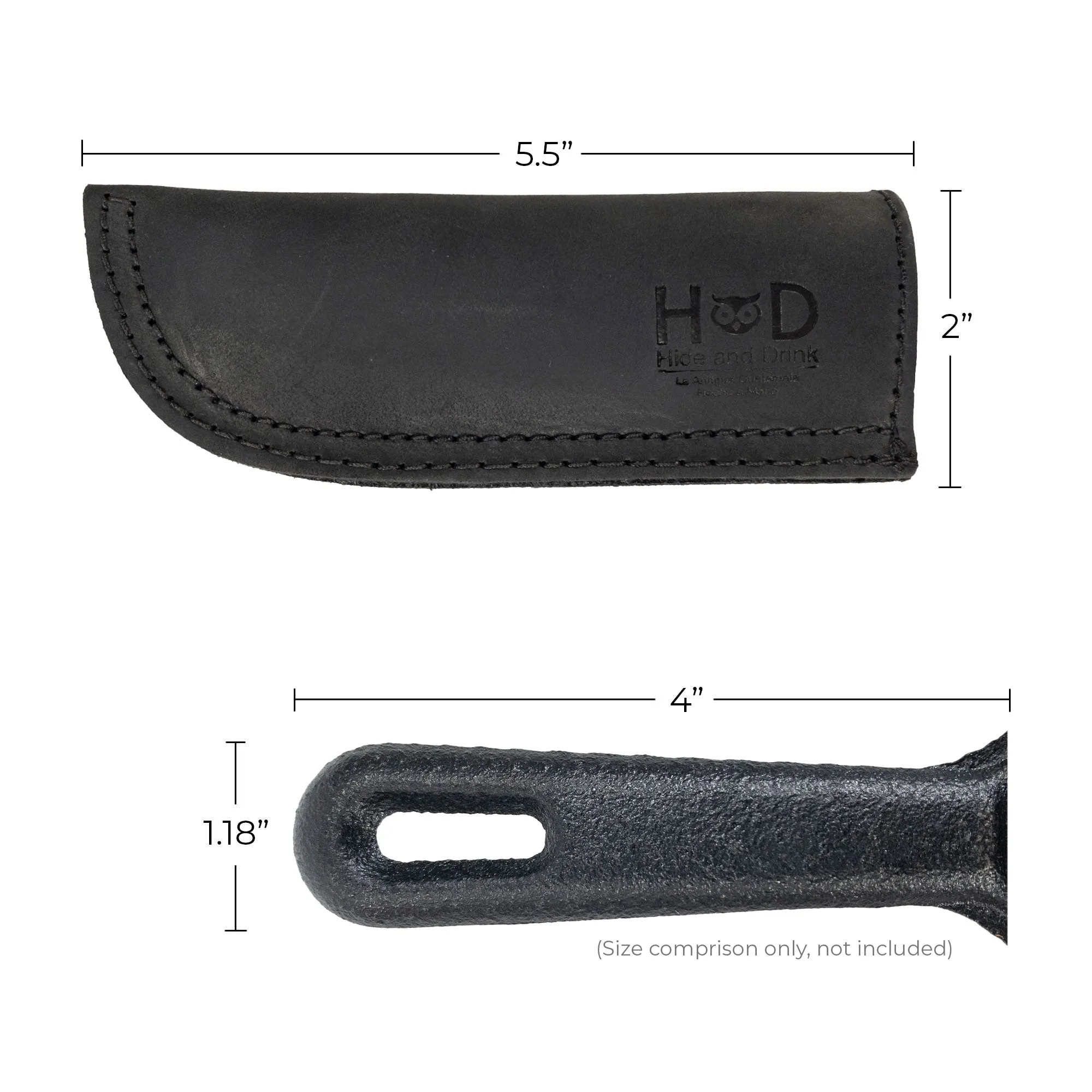 Cast Iron Panhandle Cover