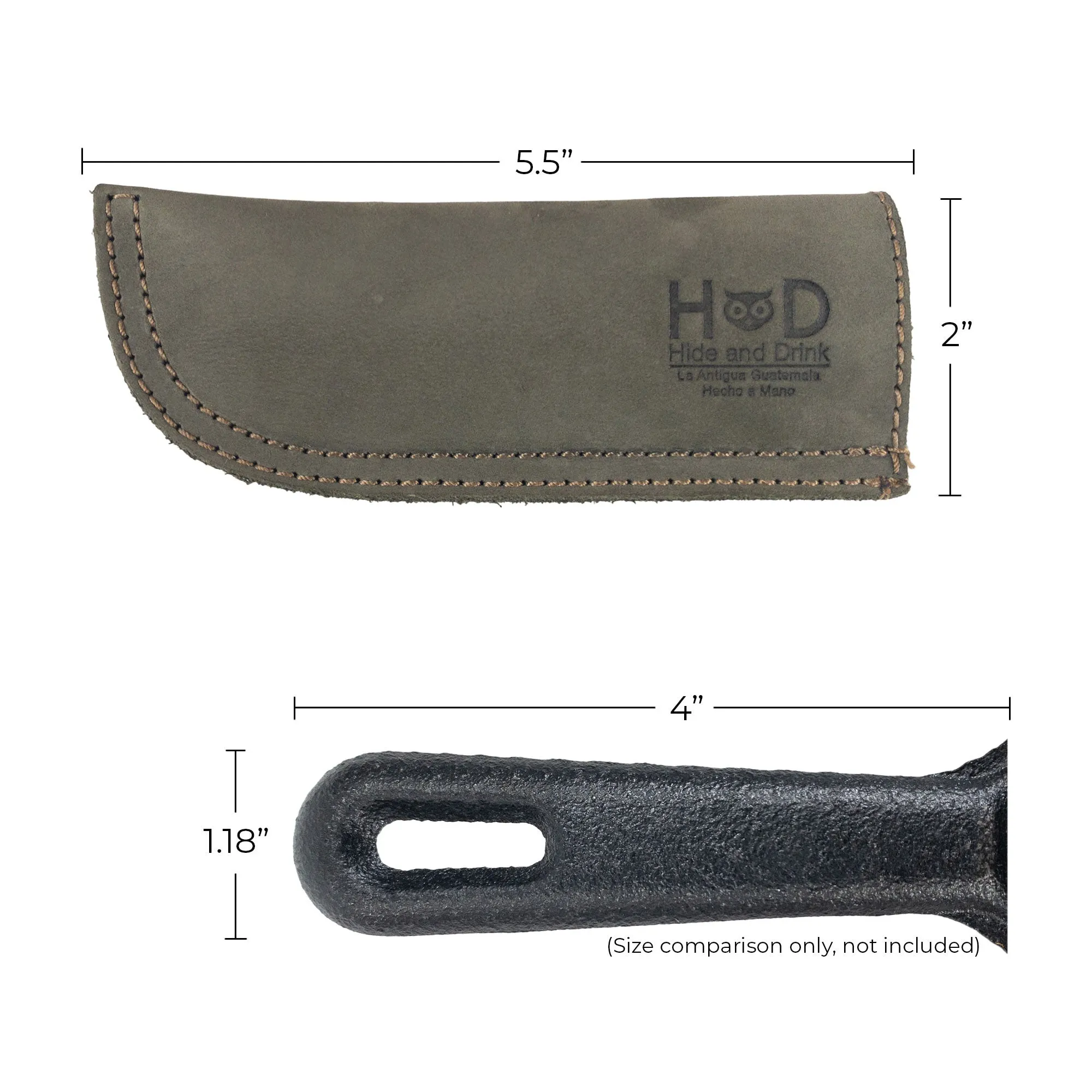 Cast Iron Panhandle Cover