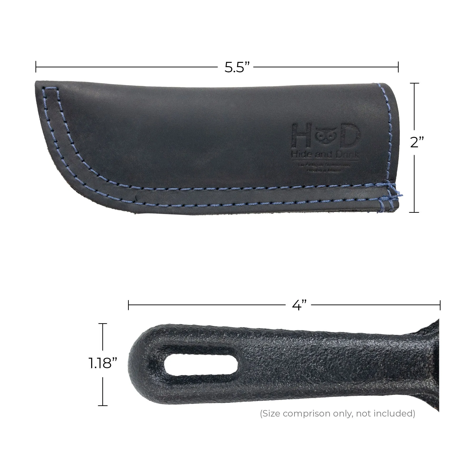 Cast Iron Panhandle Cover