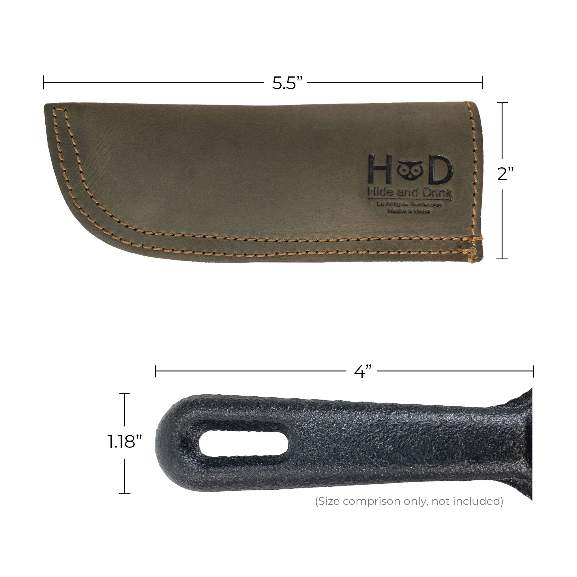 Cast Iron Panhandle Cover