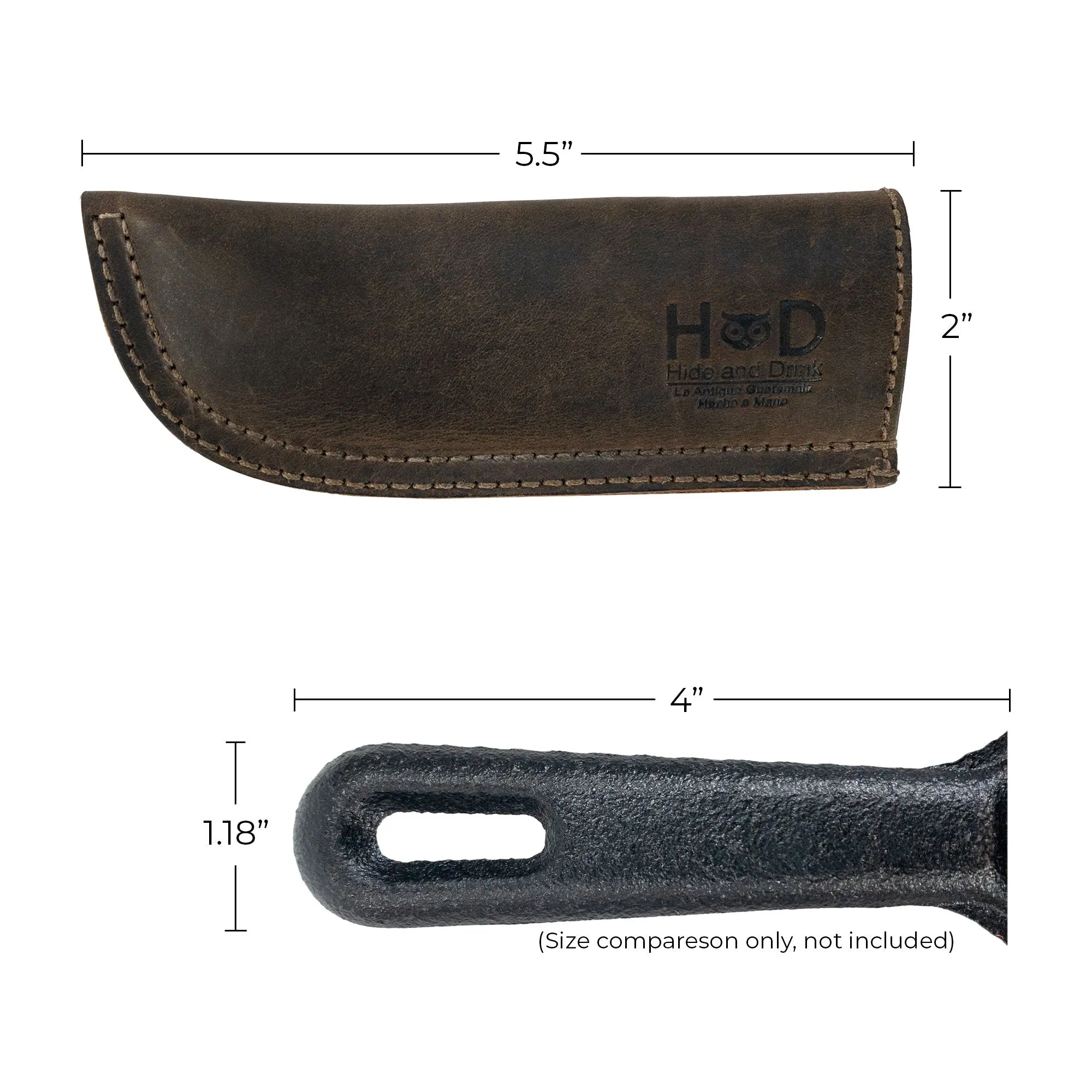 Cast Iron Panhandle Cover